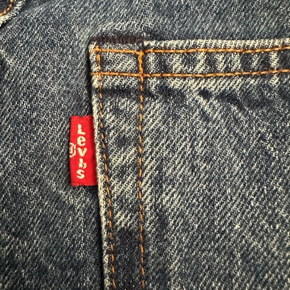 Levi’s 501 selvedge White Oak Cone denim raw hem button fly shorts 26 - Picture 7 of 10